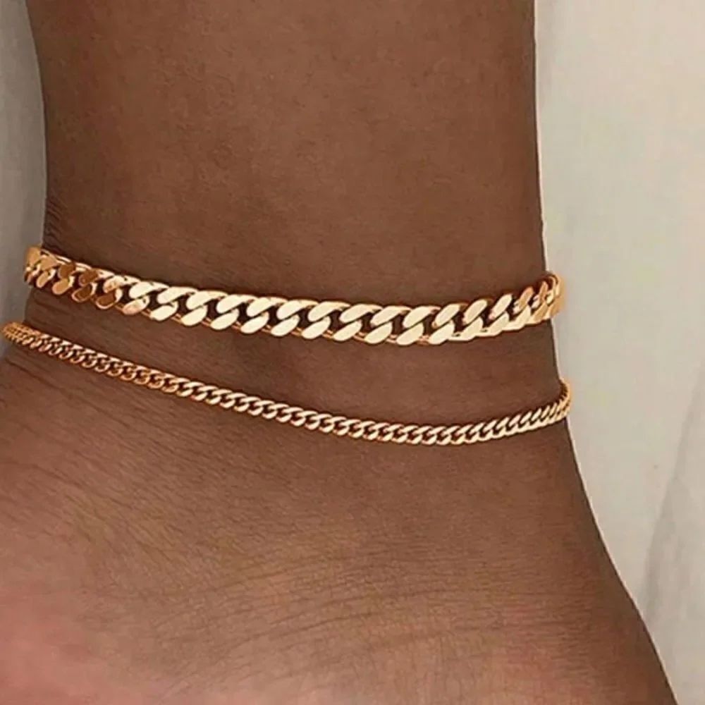 Link chain anklet  S550